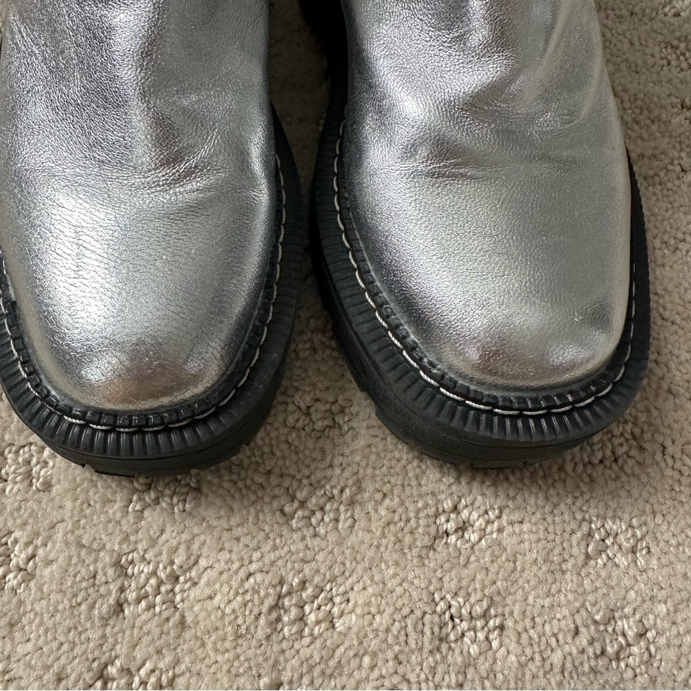 Sam Edelman Silver Boots - Picture 5 of 5